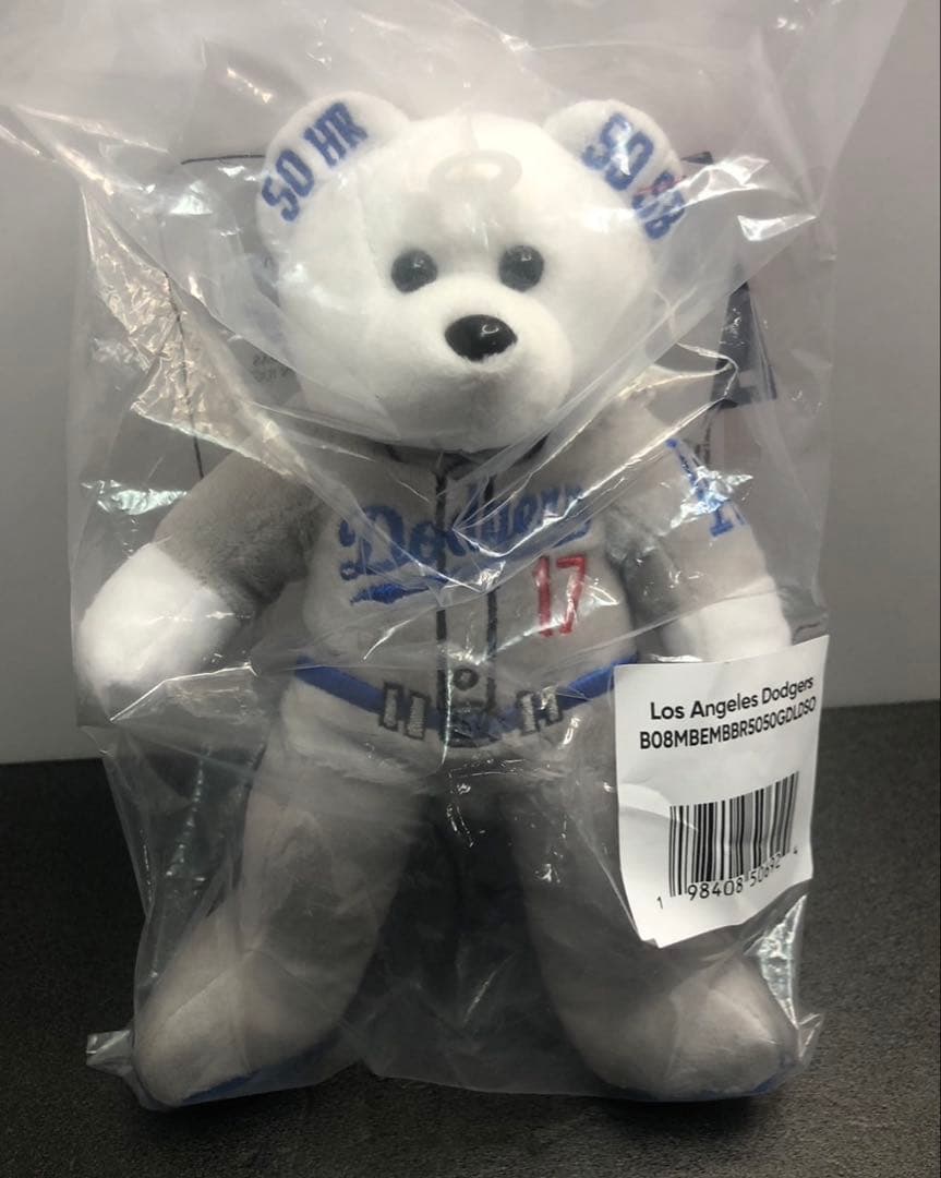 大谷翔平】50/50記念TEAMベア！150個限定！新品未開封！ぬいぐるみ