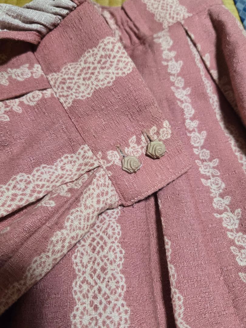 ALICE and the PIRATES 手紙&十字架柄スカート ピンク