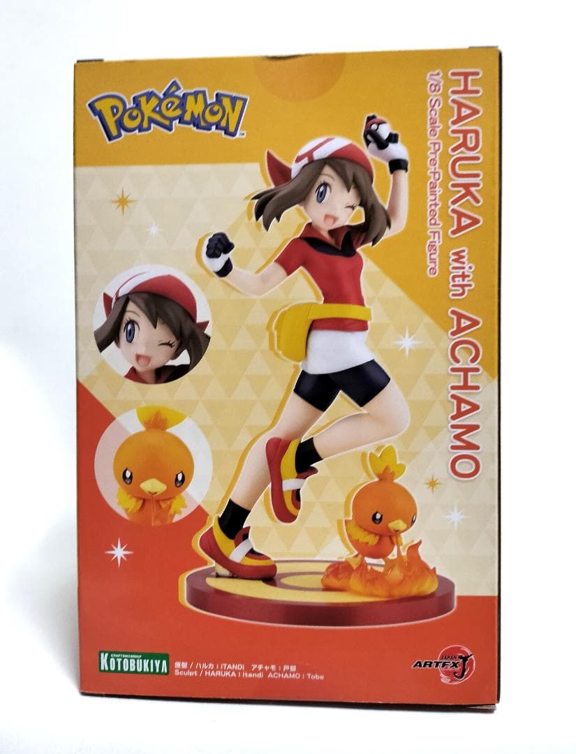 新品・未開封】ポケットモンスター☆ARTFX Jハルカwithアチャモ☆色紙