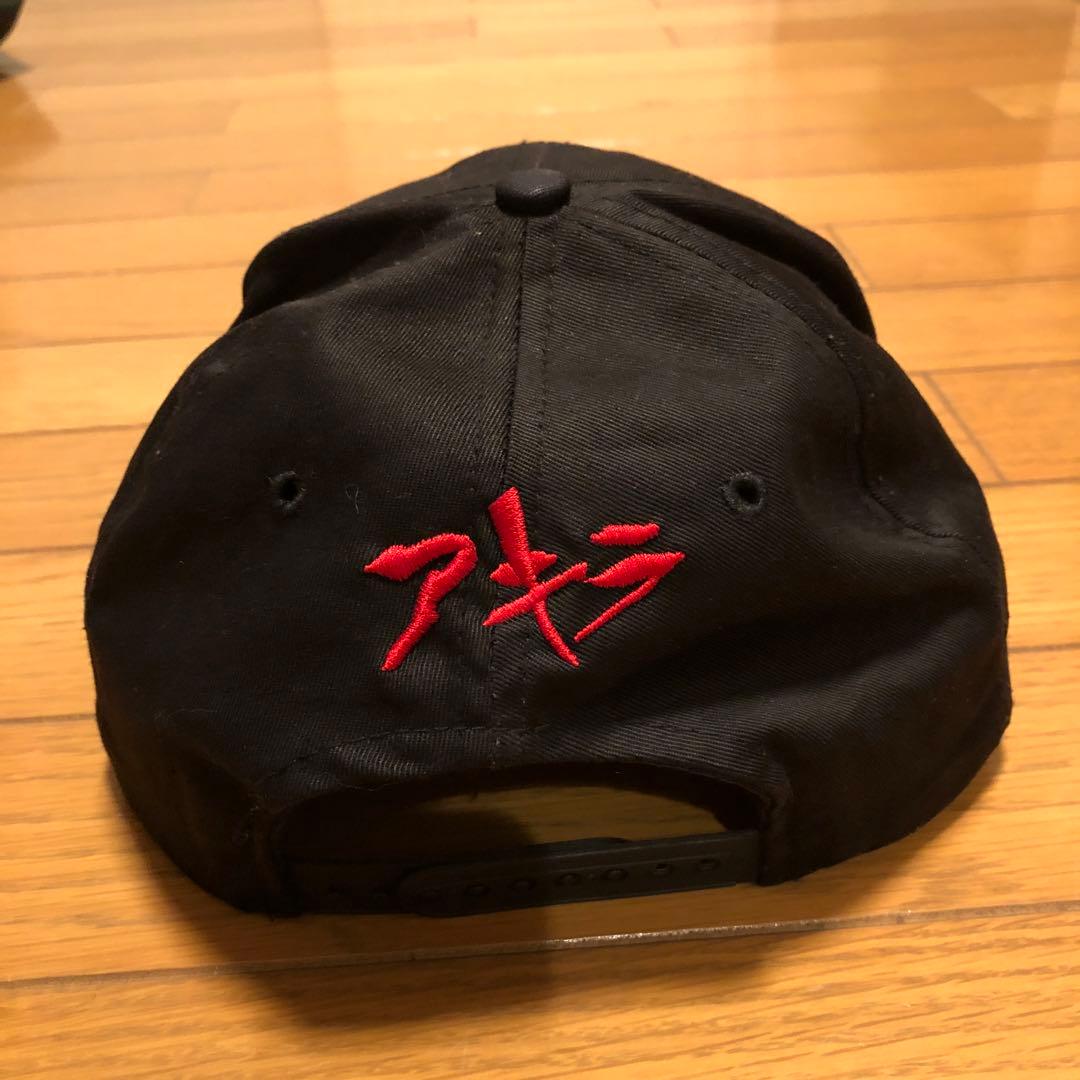 b*!様 AKIRA ロゴ キャップ 黒 FASHION VICTIM製