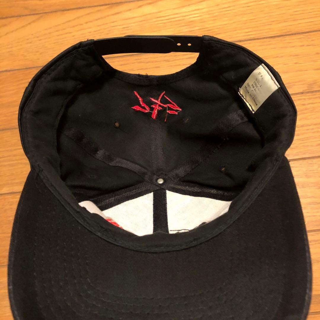 b*!様 AKIRA ロゴ キャップ 黒 FASHION VICTIM製