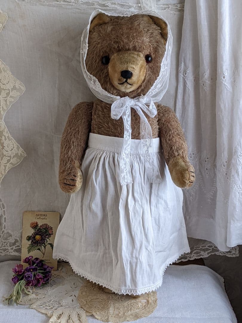 h】アンティークベア アンティークテディベア ハーマン