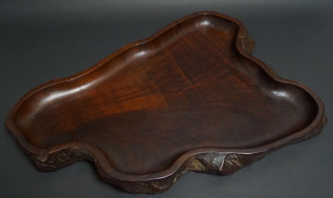 茶道具 香合 屋久杉 福田行貞 14代 駒沢利斎 下職