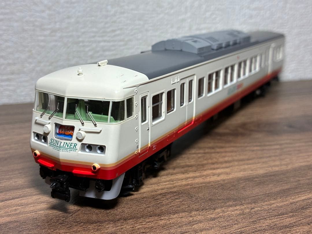 クハ117 ☆★精密パーツ取付品☆★車掌室点灯☆★HO-9104 サンライナー