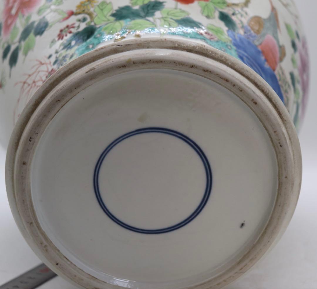 中国 粉彩雉鳥牡丹紋大瓶 高さ35cm 送料込み251107 - メルカリ