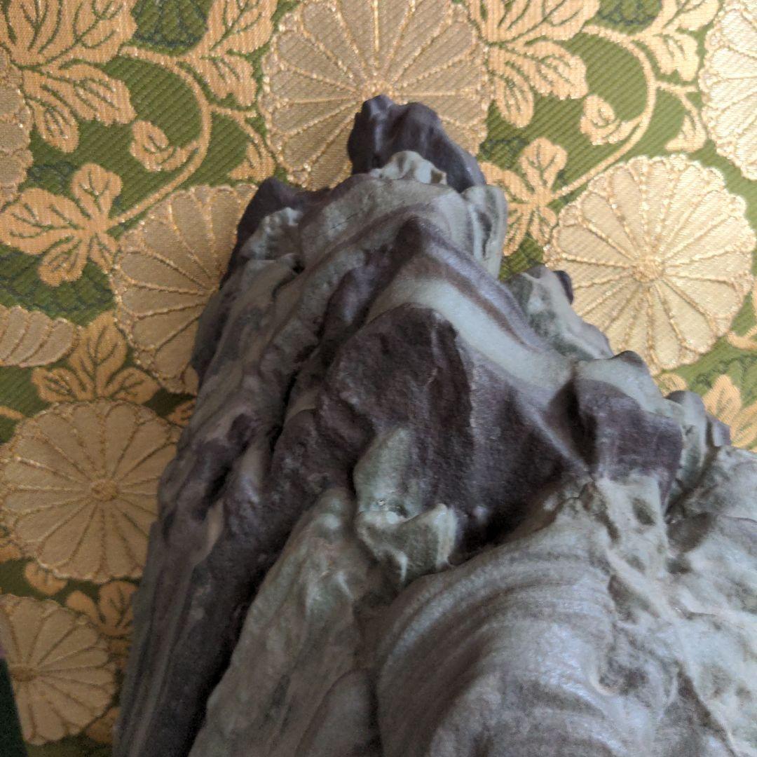 最終価格】 紫雲石 台座付 水石 盆石