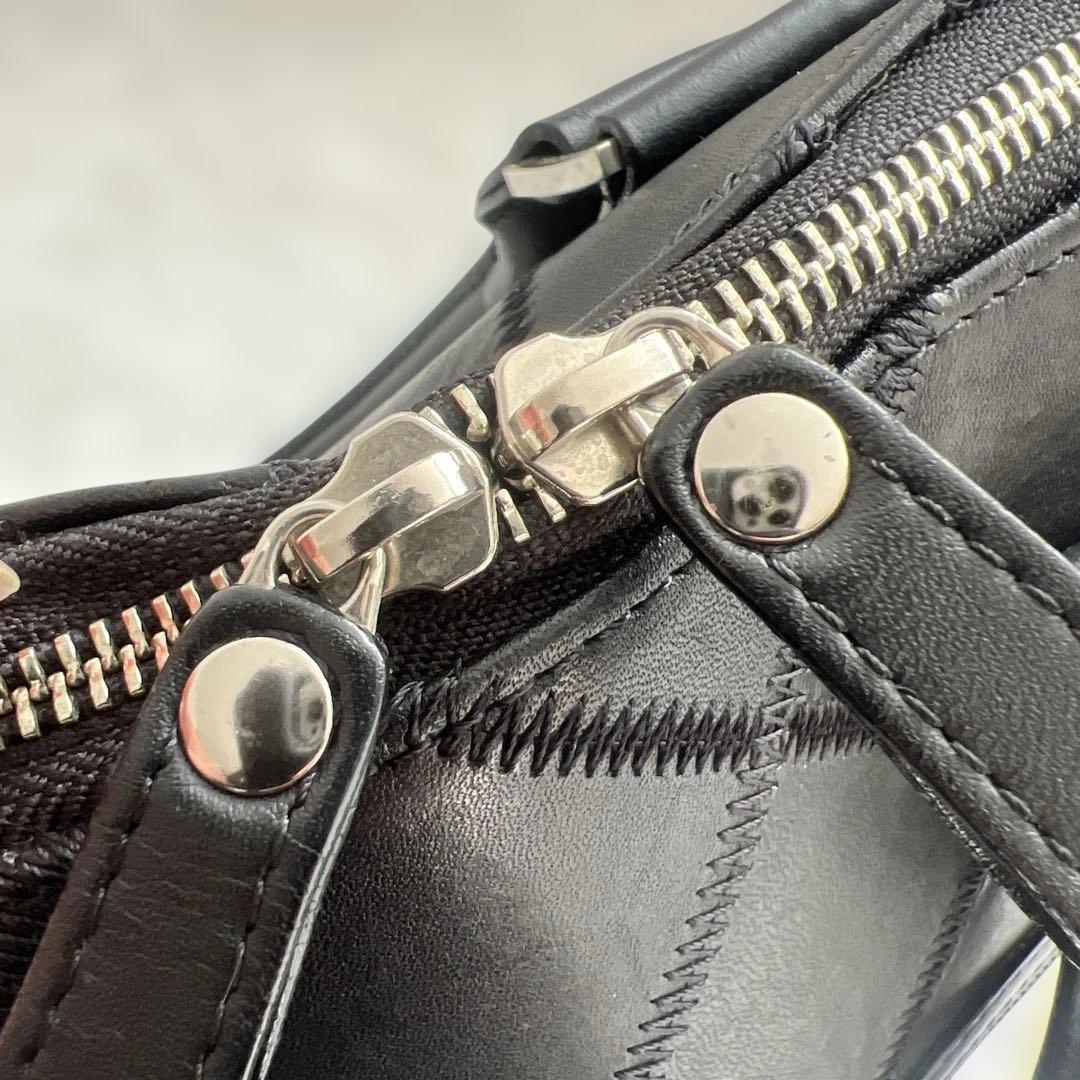 専用　TRION トライオン トートバッグ ボストントート（シボ革） パネル　ブ