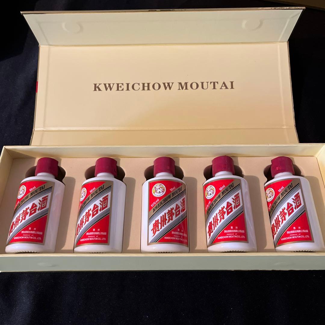貴州茅台酒Kweichow Moutai 5本セット 50ml