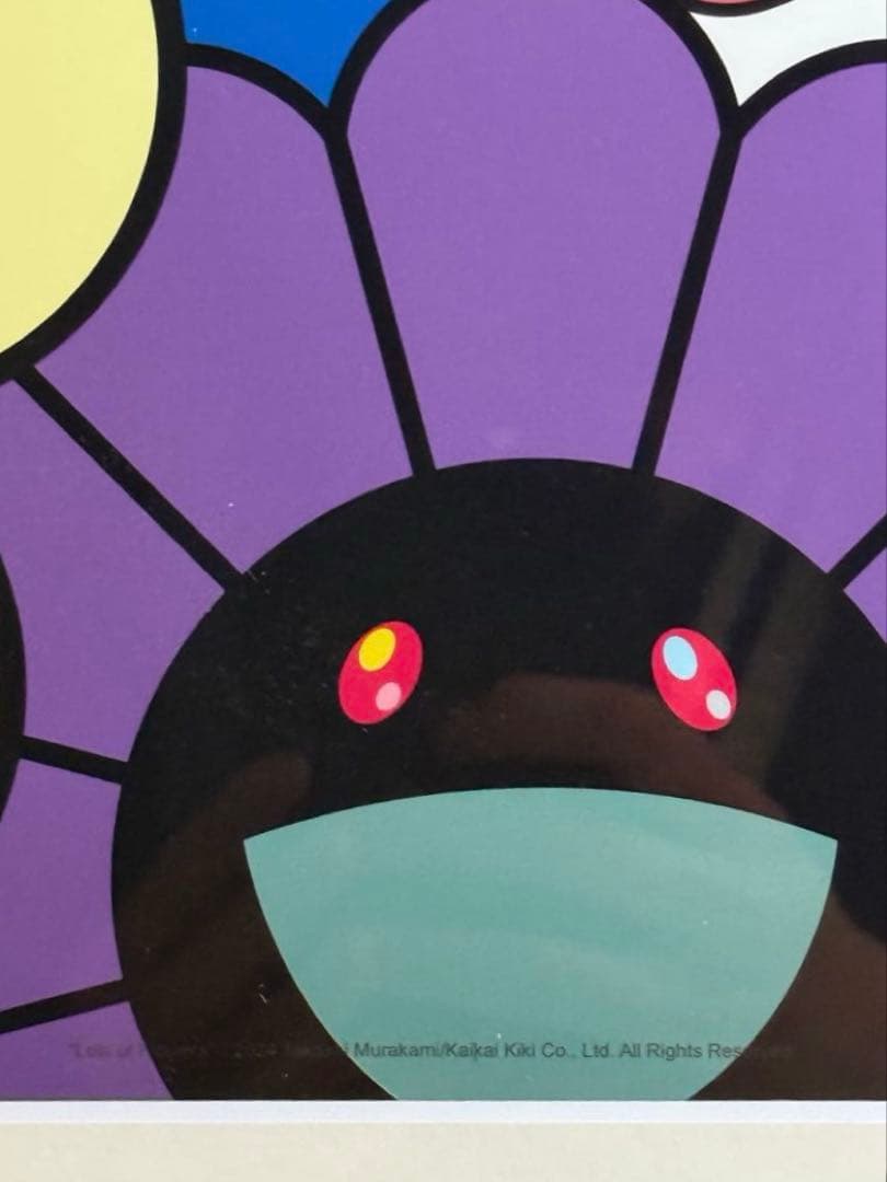 kaikaikiki 村上隆【Lot ofFlowers】シルクスクリーン 額装 - メルカリ