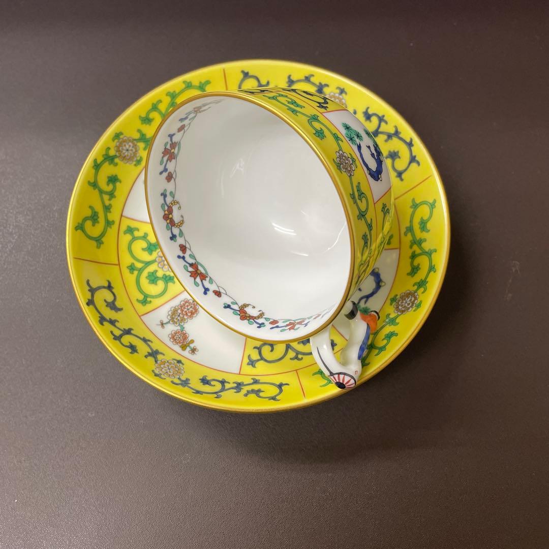 ヘレンド シノワズリ 西安の黄 カップ&ソーサー - メルカリ
