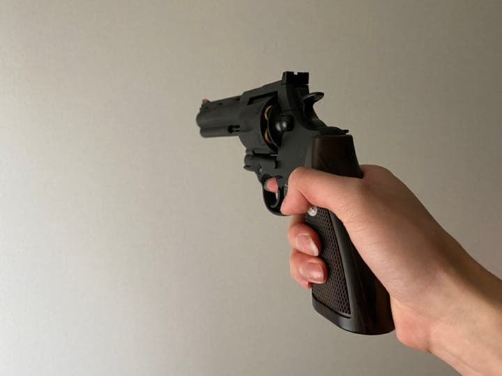 コルト アナコンダ ガスリボルバー リアルカートリッジ