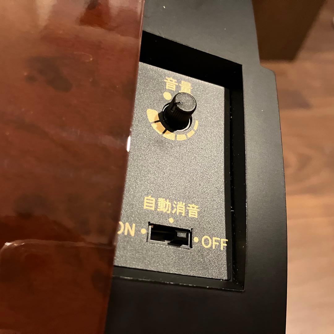 RHYTHM Small Worldからくり時計 電波時計 掛け時計 メロディ