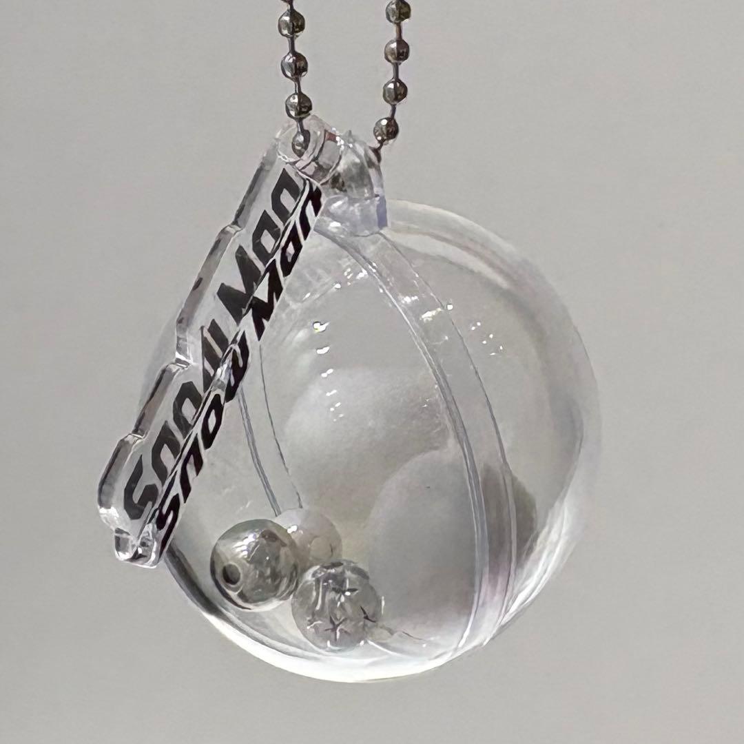 SnowMan スノーボール キーホルダー 阿部亮平 - メルカリ