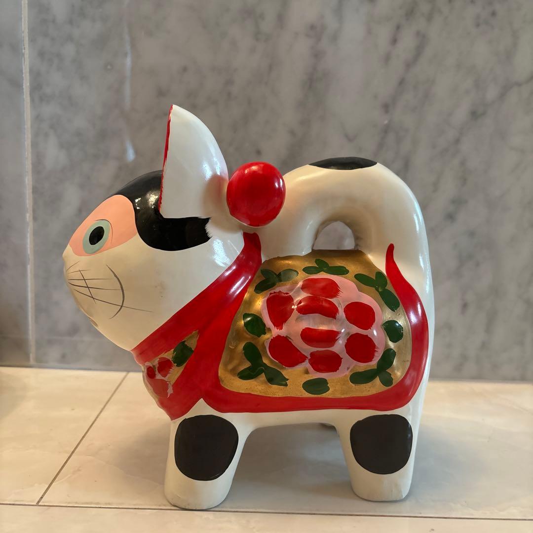 ヴィンテージ 伝統工芸品 お顔が可愛い過ぎる張子の犬 - メルカリ