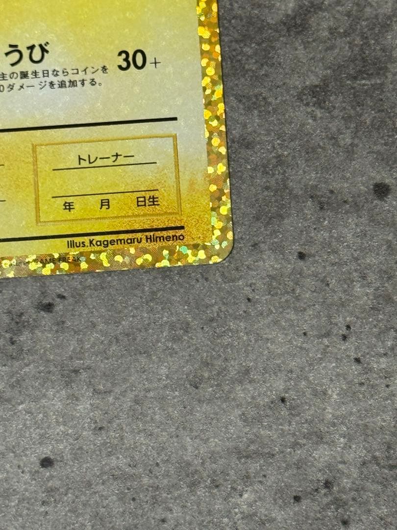 【早い者勝ち】お誕生日ピカチュウ 25th