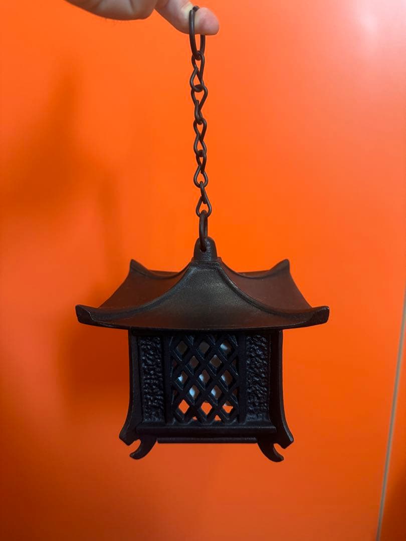 1614 古典 南部鉄器 照光堂 吊灯篭