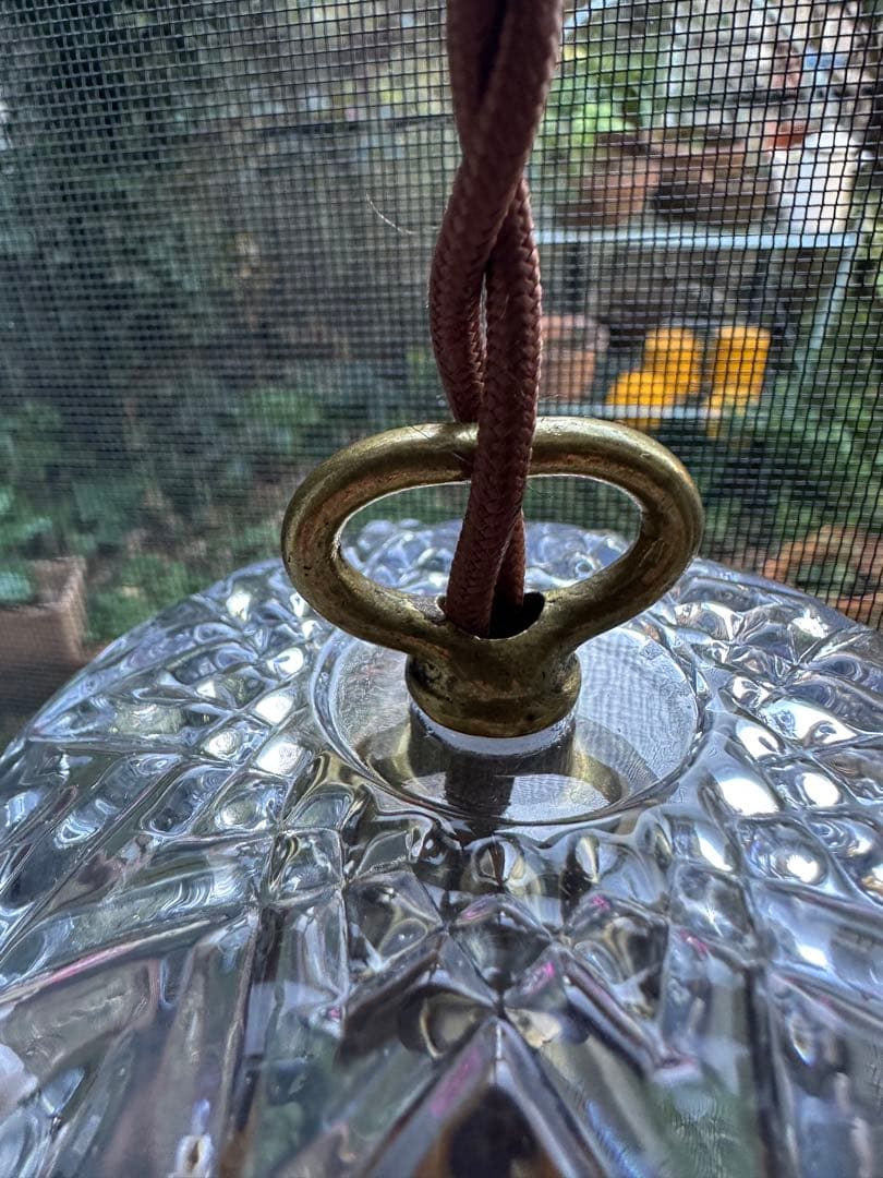 フランス アンティーク 濃く美麗なピンク・ムラーノガラスのミニ