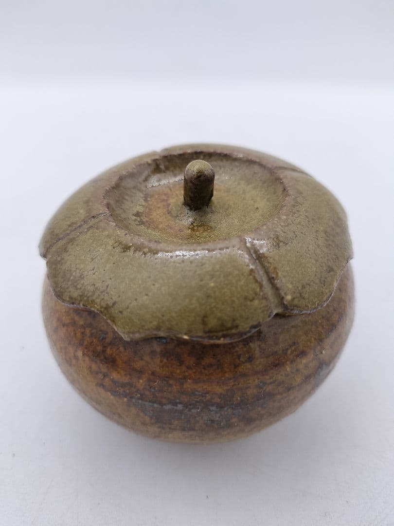 c479 茶器 柿 遠州七窯 志戸呂 廣前心斎 木箱 茶道具 古物の通販はau