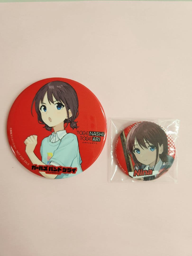 ガールズバンドクライ 缶バッジ トゲナシトゲアリ 2ndシングル特典井芹仁菜