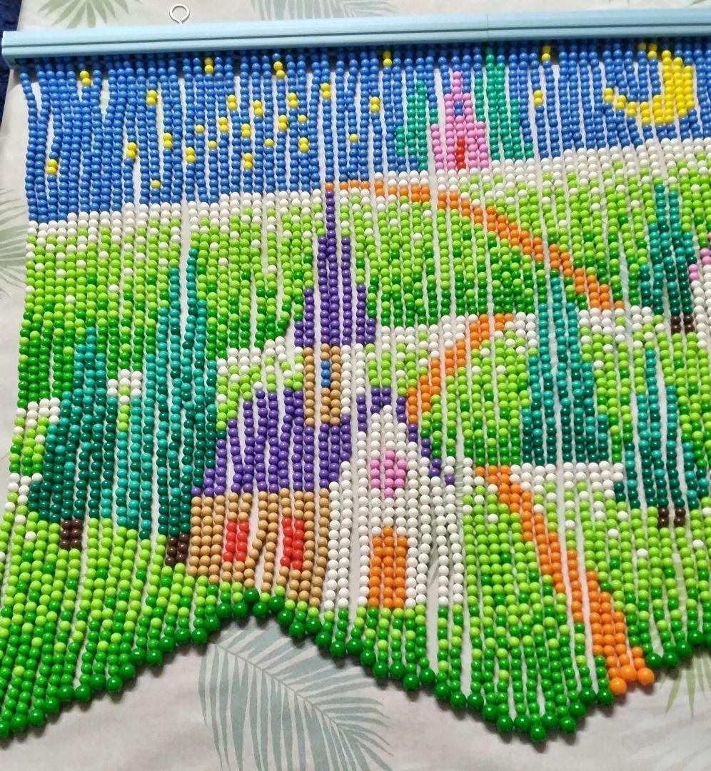 価格変更 スキルスクリーン 星空 のれん 85cm×63cm【完成品】