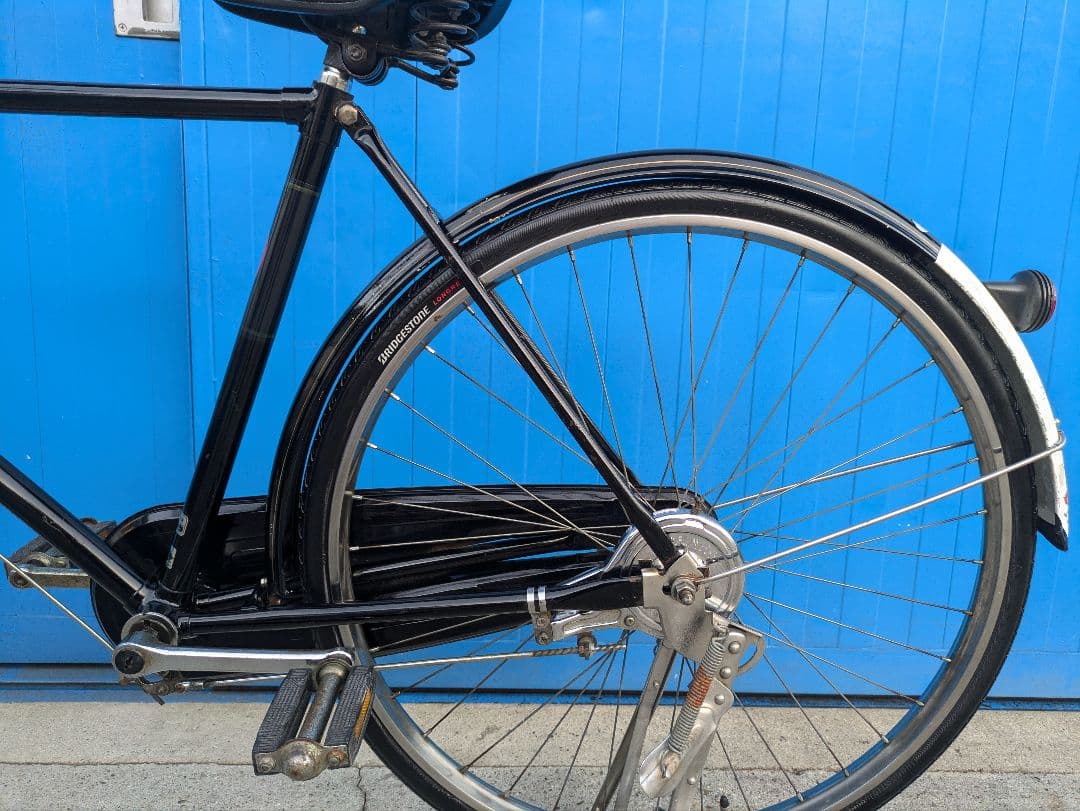 美品 富士 実用車 レトロ 自転車 ビンテージ 昭和 ロッドブレーキ