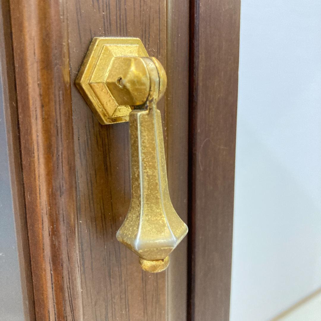 マルニ】コーナーキャビネット サイドキャビネット 飾り棚 地中海 A