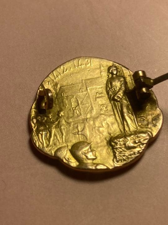ブローチ FIX ジャンヌ・ダルク ジャンヌダルク フランス アンティーク