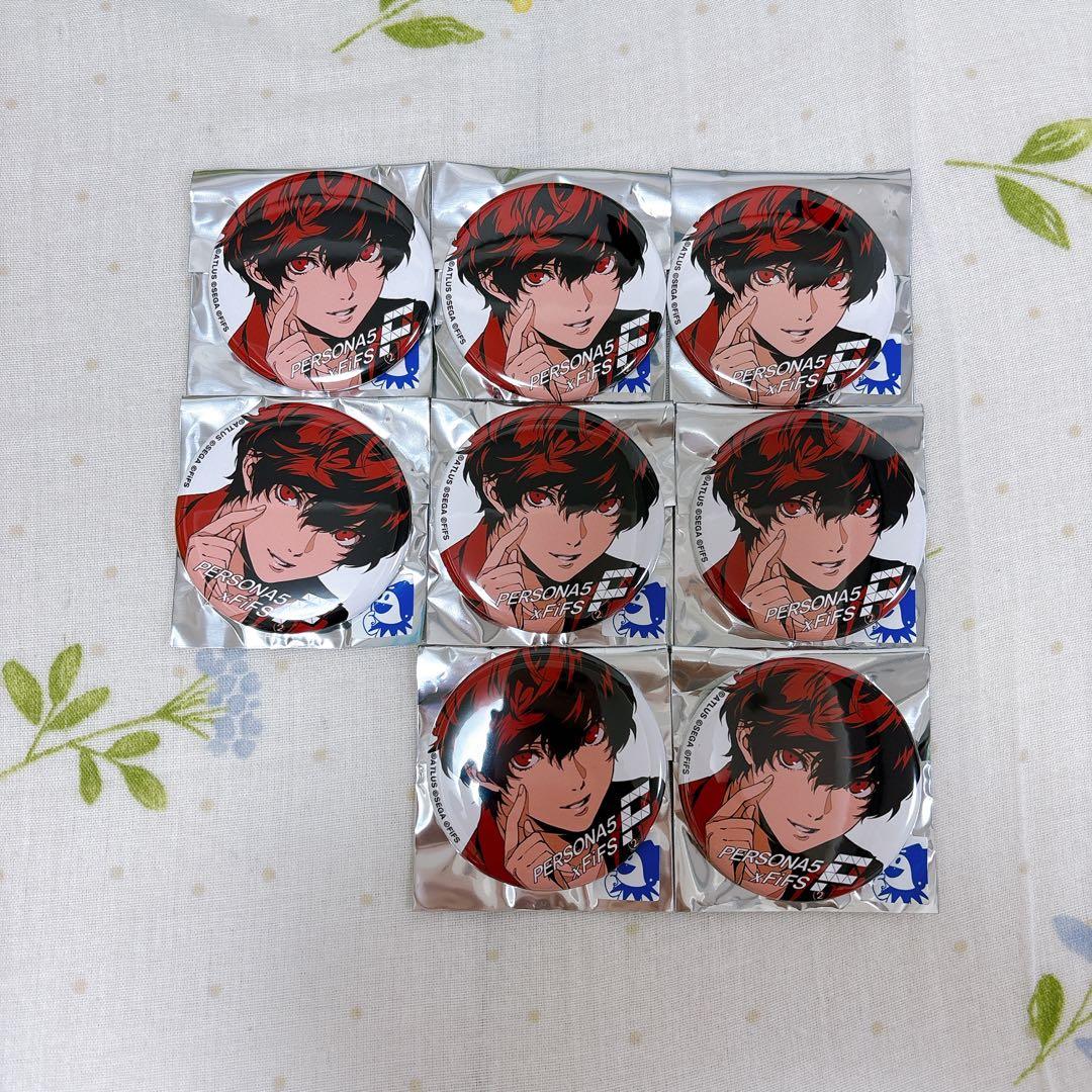 1) ペルソナ3/4/5 × FiFS 缶バッジ 主人公 鳴上悠 Amazon.co.jp: (