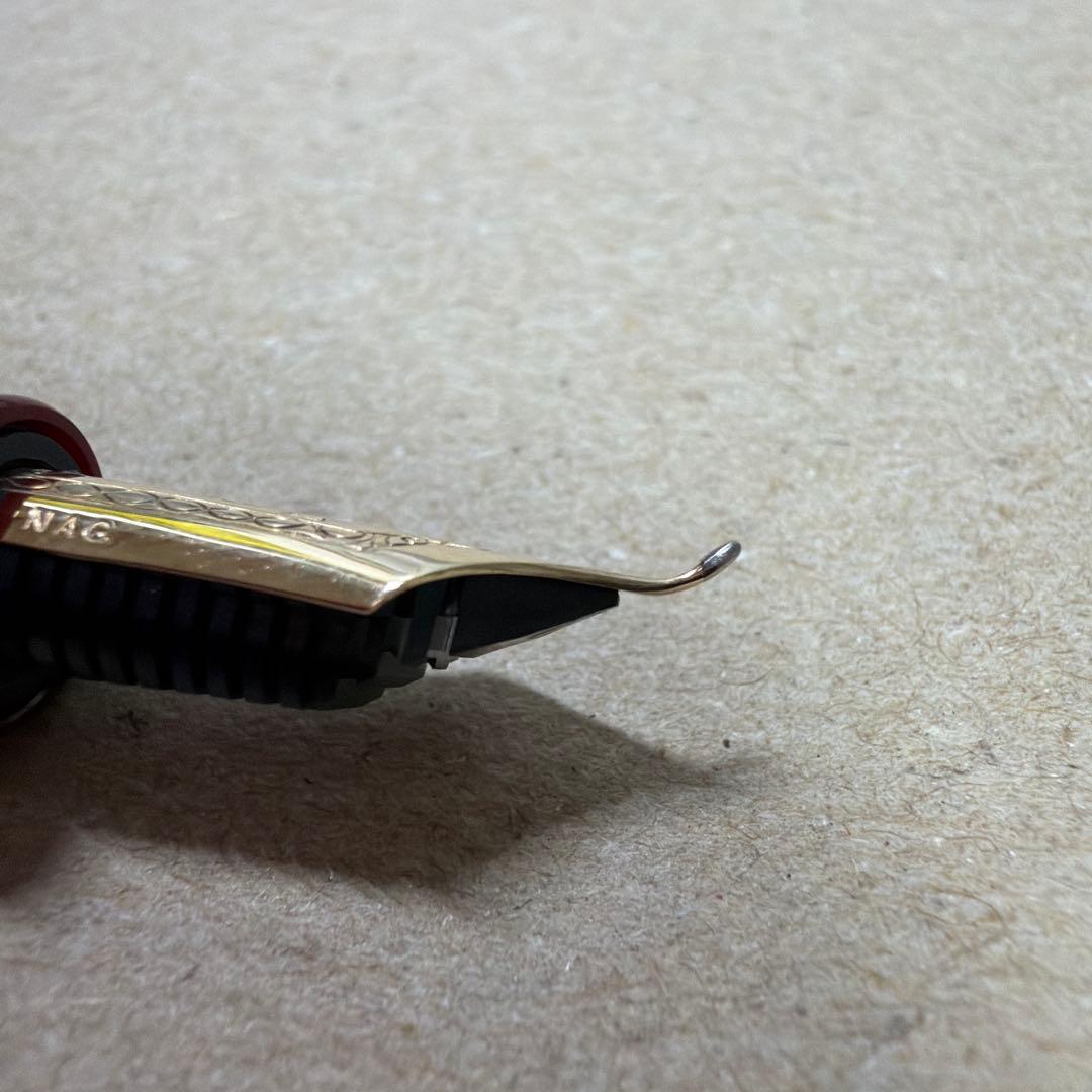 廃盤 セーラー 万年筆 ふでDEまんねん 長刀研ぎ NAG ディープレッド