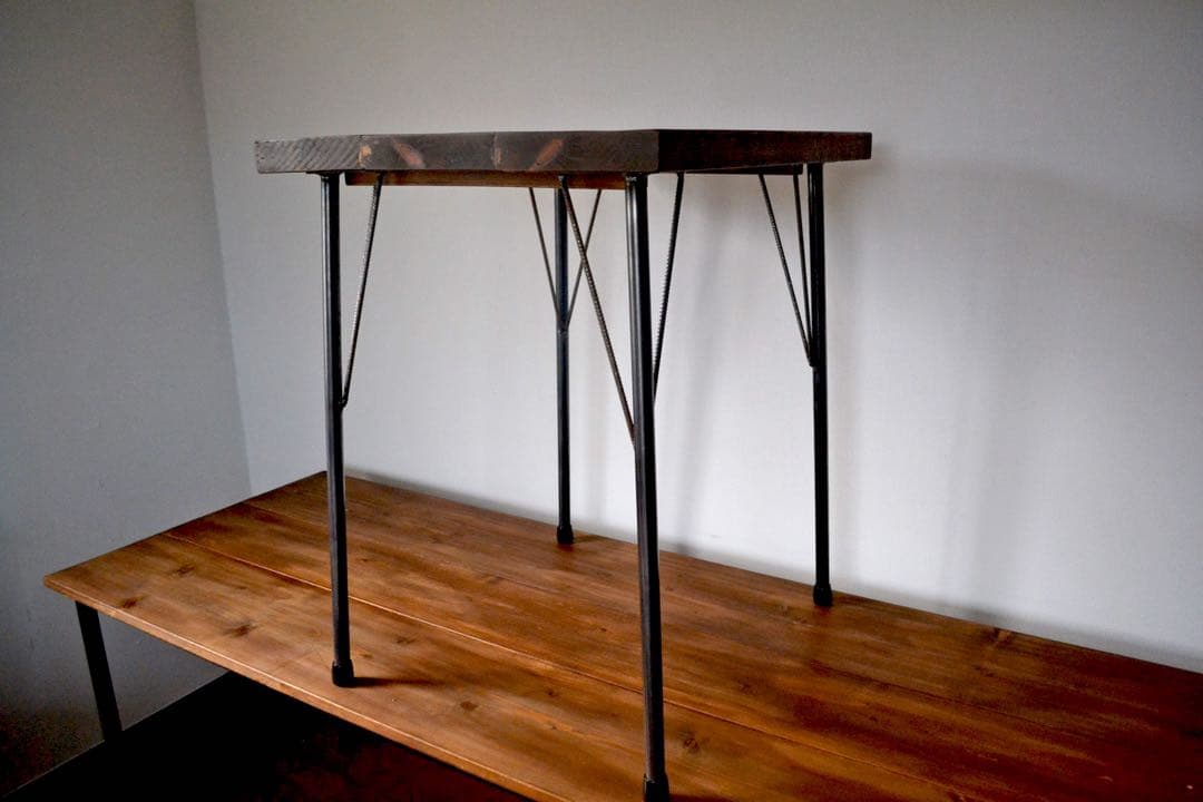 groom様専用① 2セット アイアンレッグ テーブル脚 角度付 700ミリ 家具