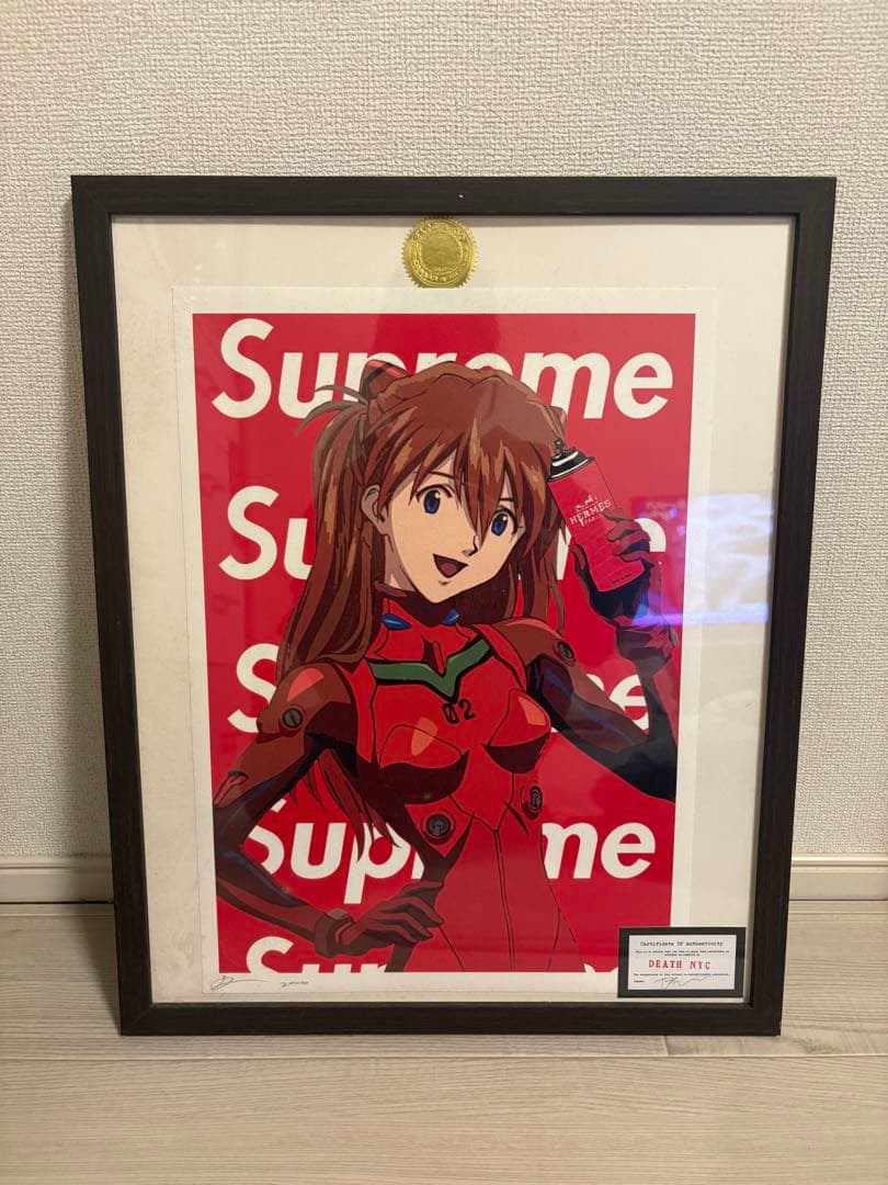 アスカ・ラングレー Supreme アート DEATH NYC - メルカリ