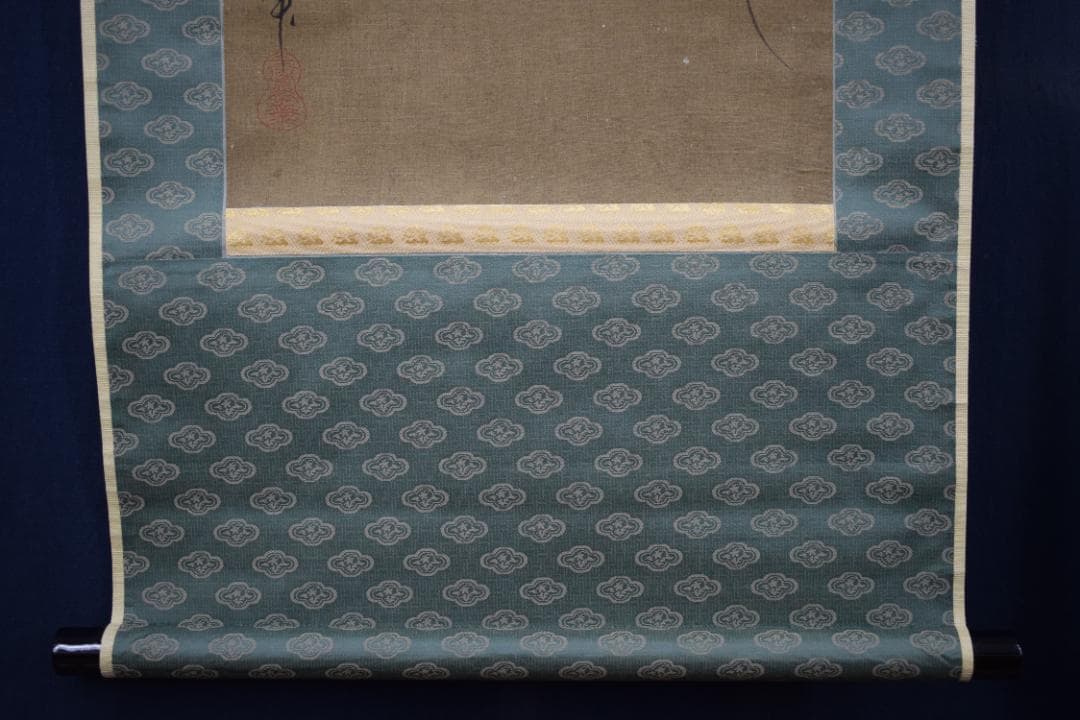 模写】谷文晁/桜に小禽図/小鳥図/掛軸☆宝船☆Y-511