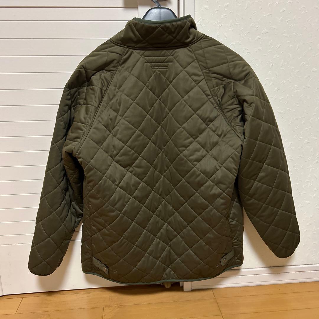 オリーブ キルティングジャケット最終です。2026年1月30日まで - メルカリ