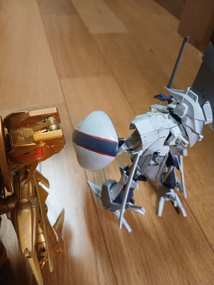 ファイブスター物語　FSS ロボット模型セット 青と金