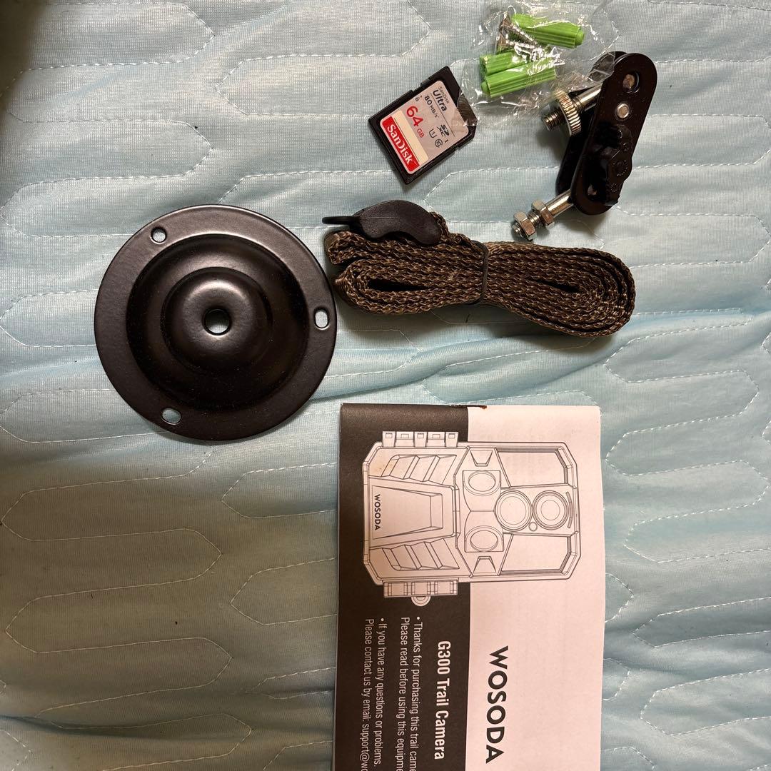 WOSPORTS G600 トレイルカメラ 防范カメラ2台