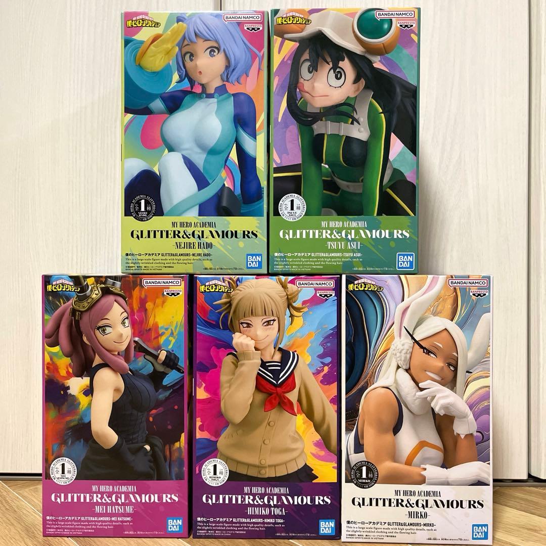僕のヒーローアカデミア GLITTER&GLAMOURS 5体セット