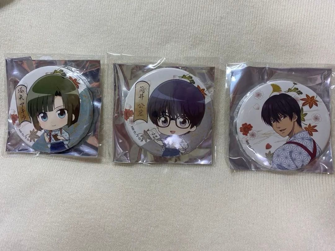 ヒカルの碁　缶バッジ　 アニメイトカフェ