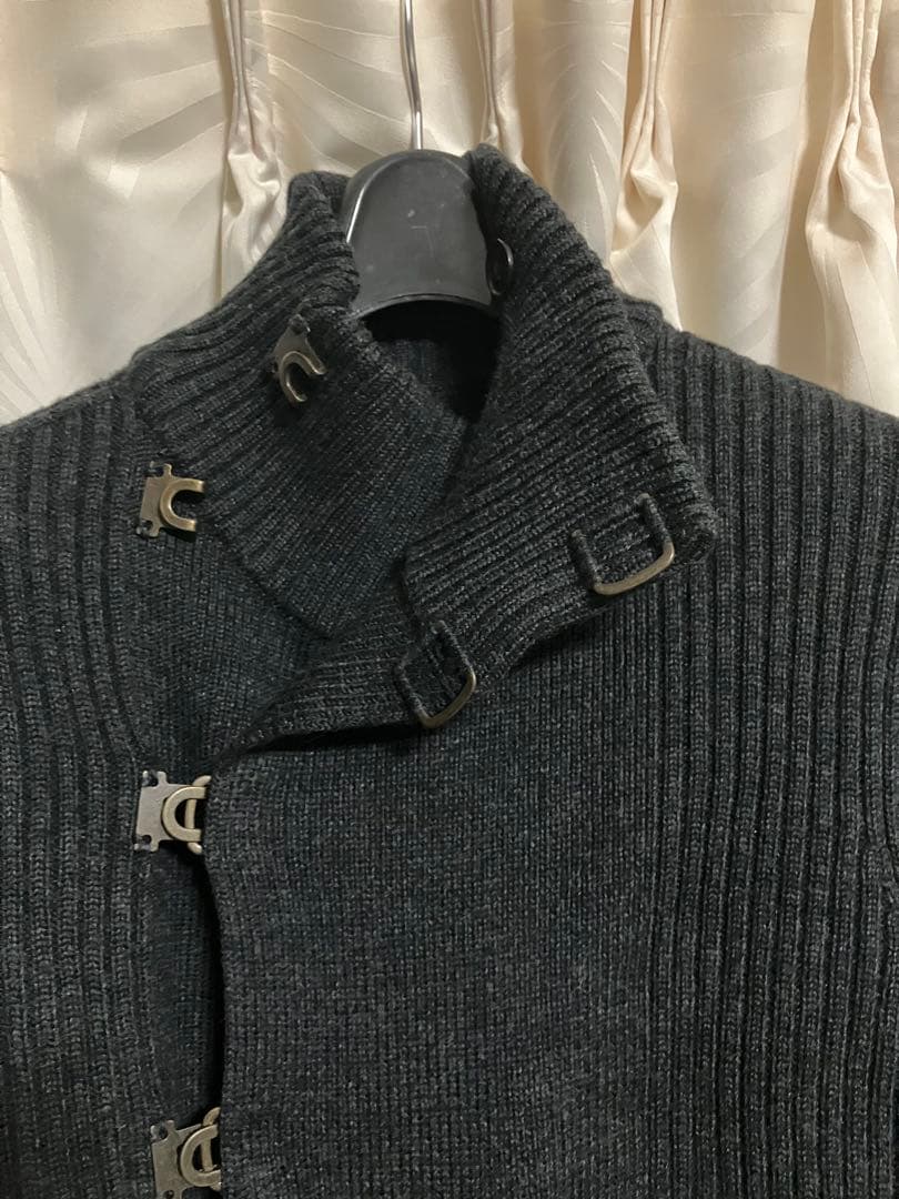 D &G ドルチェ&ガッバーナ　アウター リブ編みタートルネックジャケット