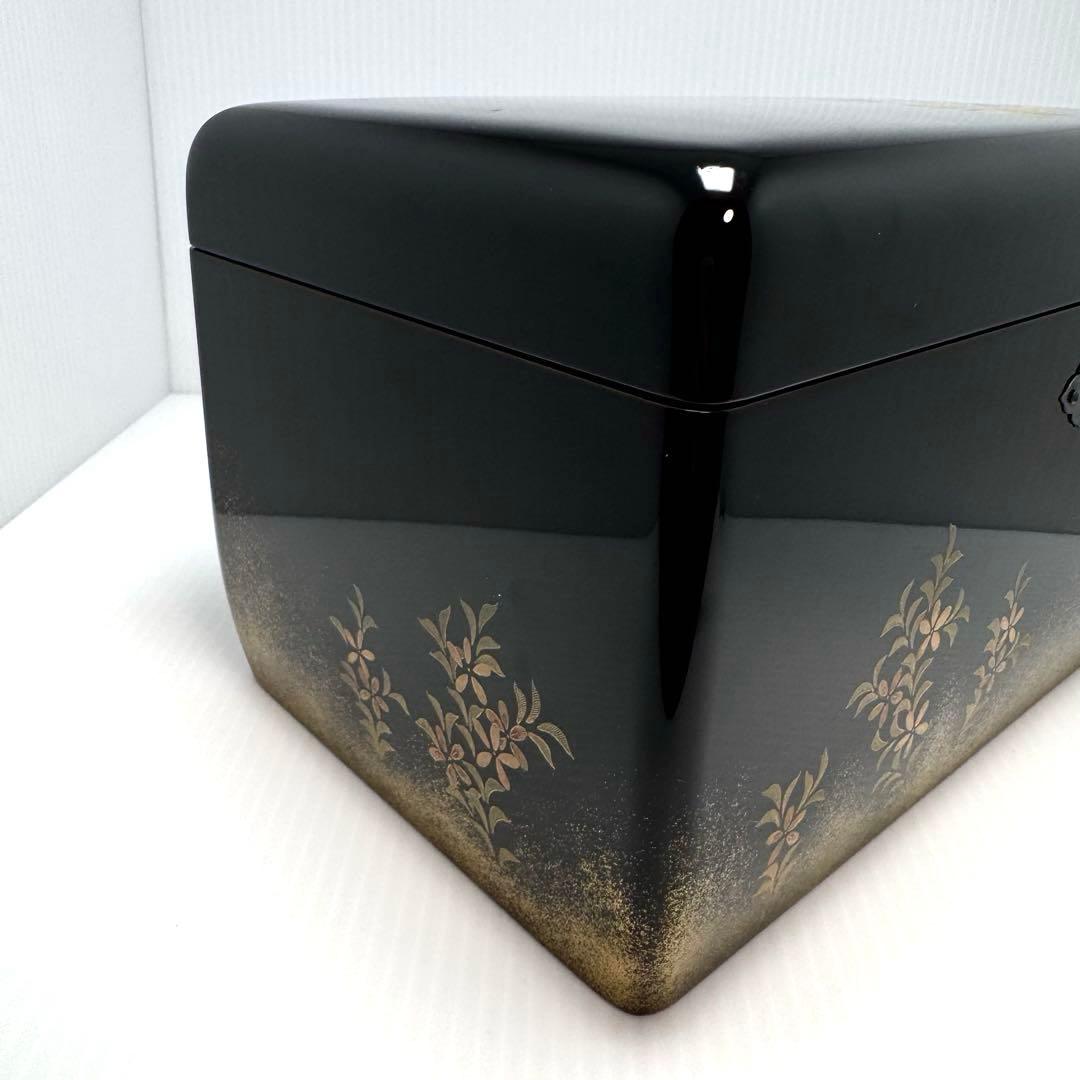 希少 未使用 輪島塗 宝石箱 宝物箱 鍵付き 漆器 伝統工芸 輪島漆器 工芸