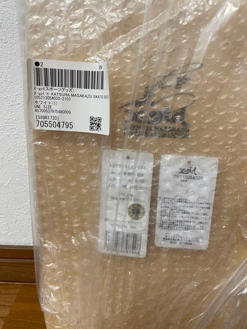 く*茶様 未使用　X-girl スケートデッキ