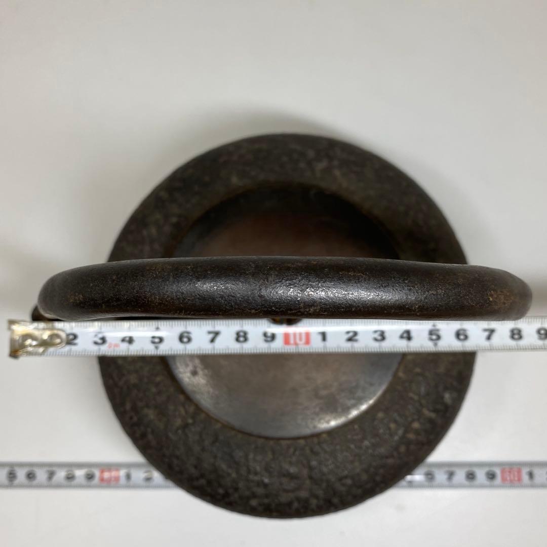 龍文堂造 鉄瓶 トヒトエ 高さ約17.5cm 東N7-1007☆2F