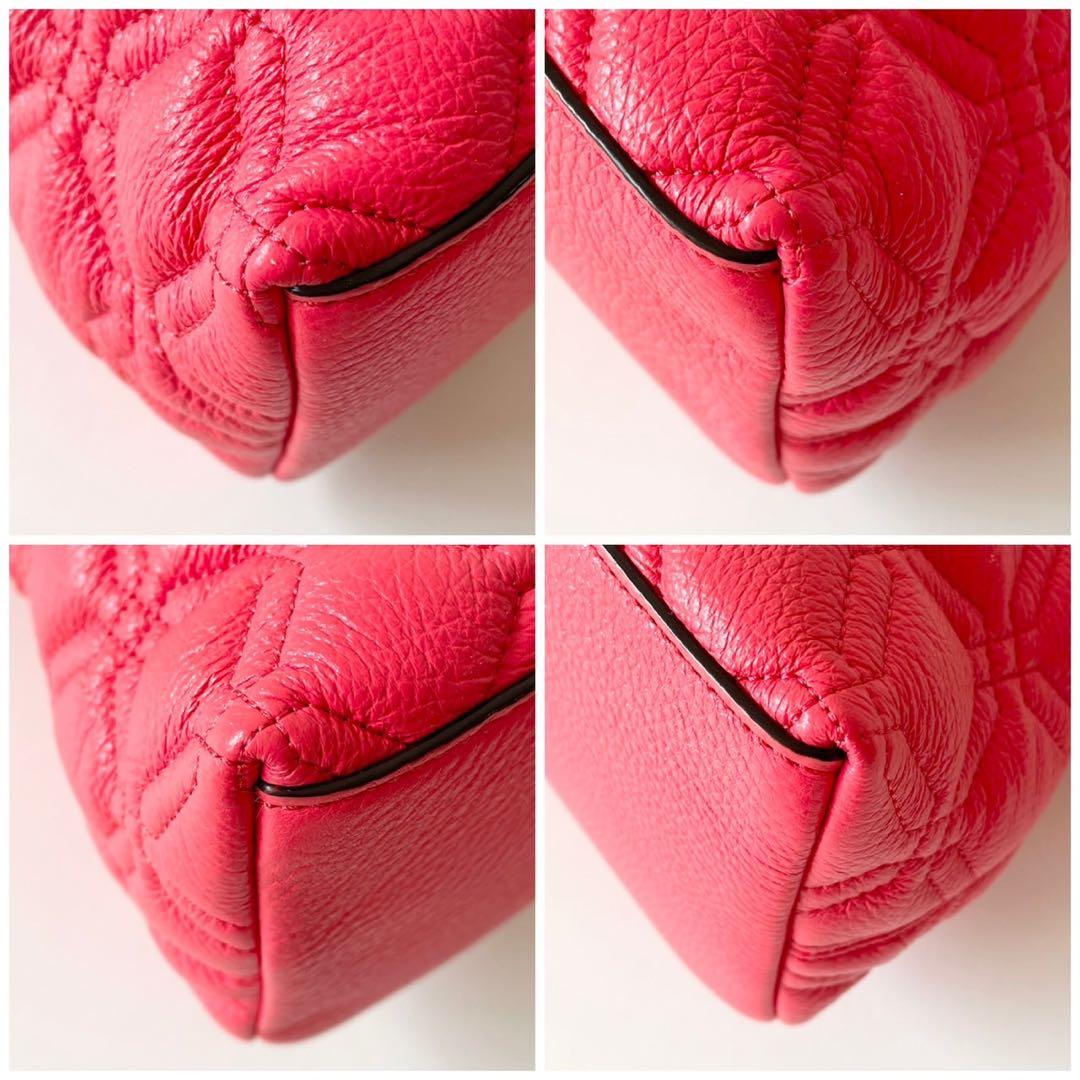 【ほぼ新品】kate spade 2way ハンドバッグ キルティング チェーン