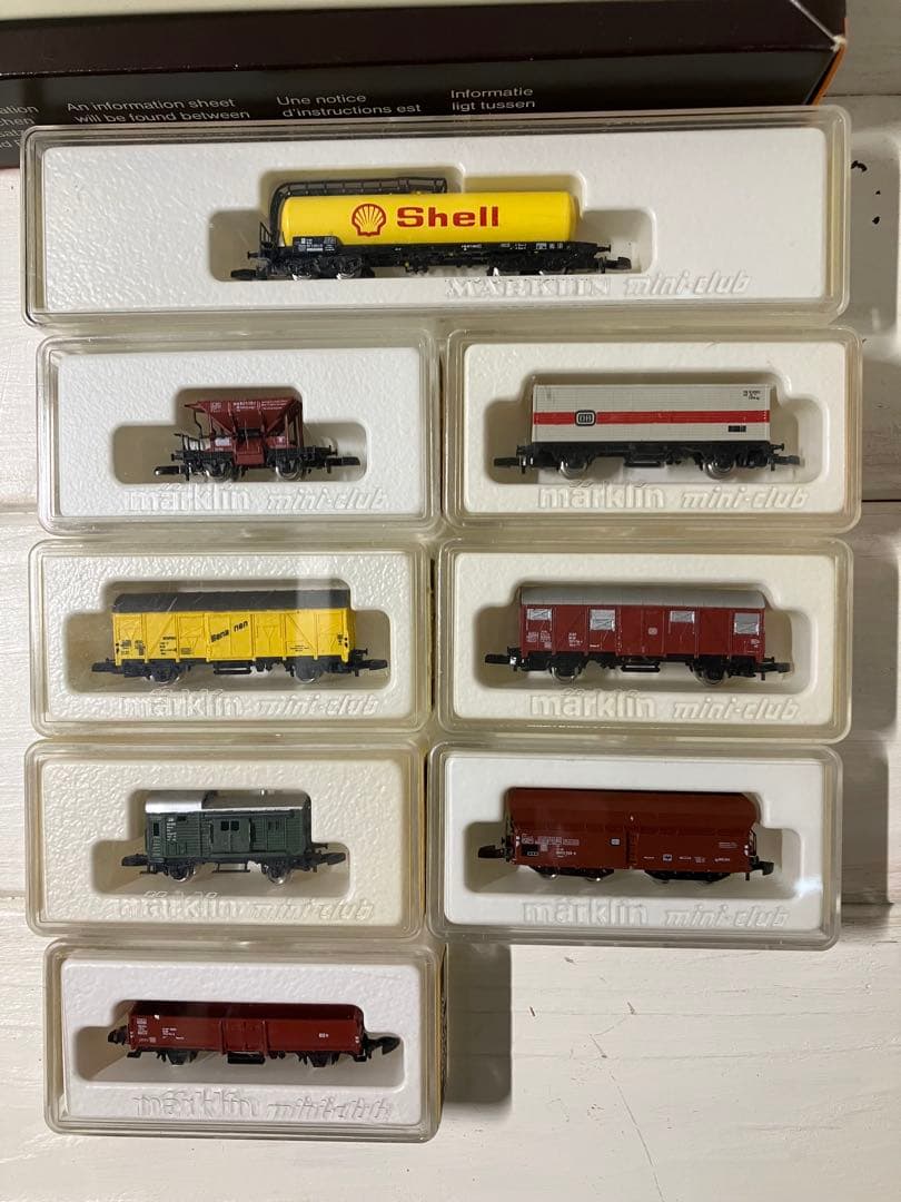 メルクリン　Zゲージ一式　動作確認済み　欧州鉄道模型パンフレット多数付き
