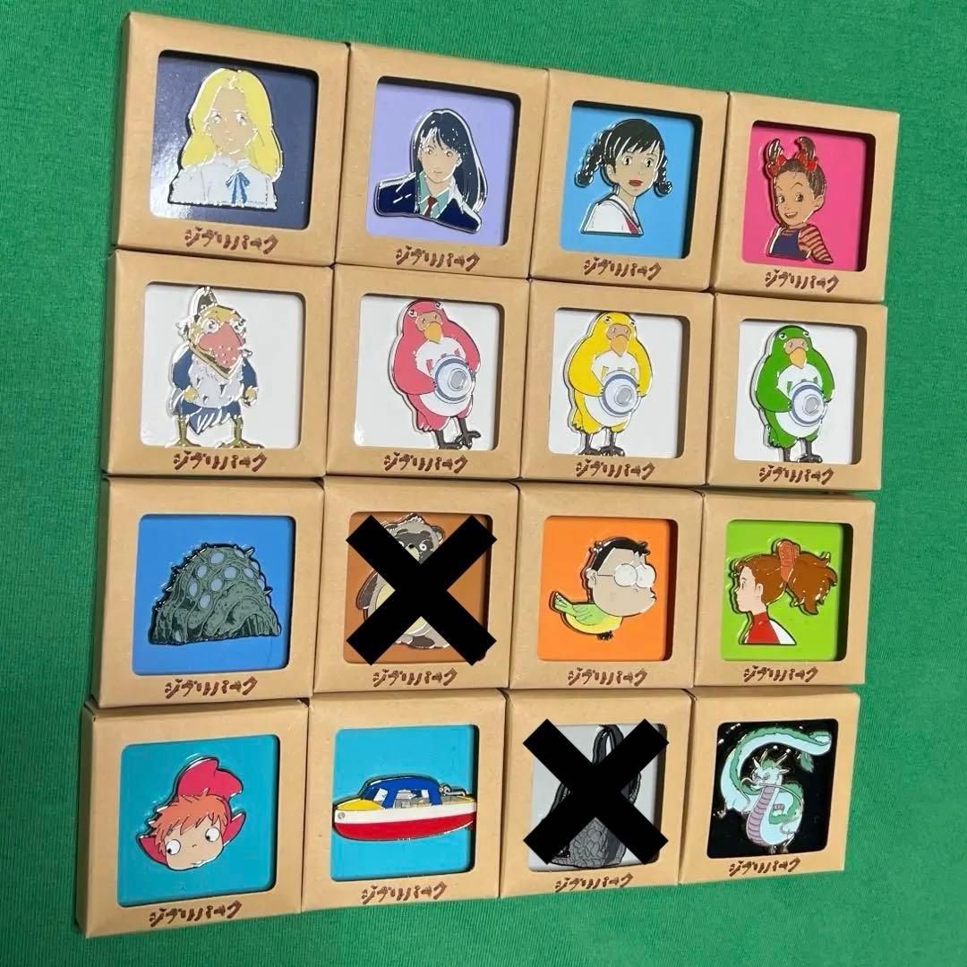 ジブリパーク限定 大特価 ピンバッジセット