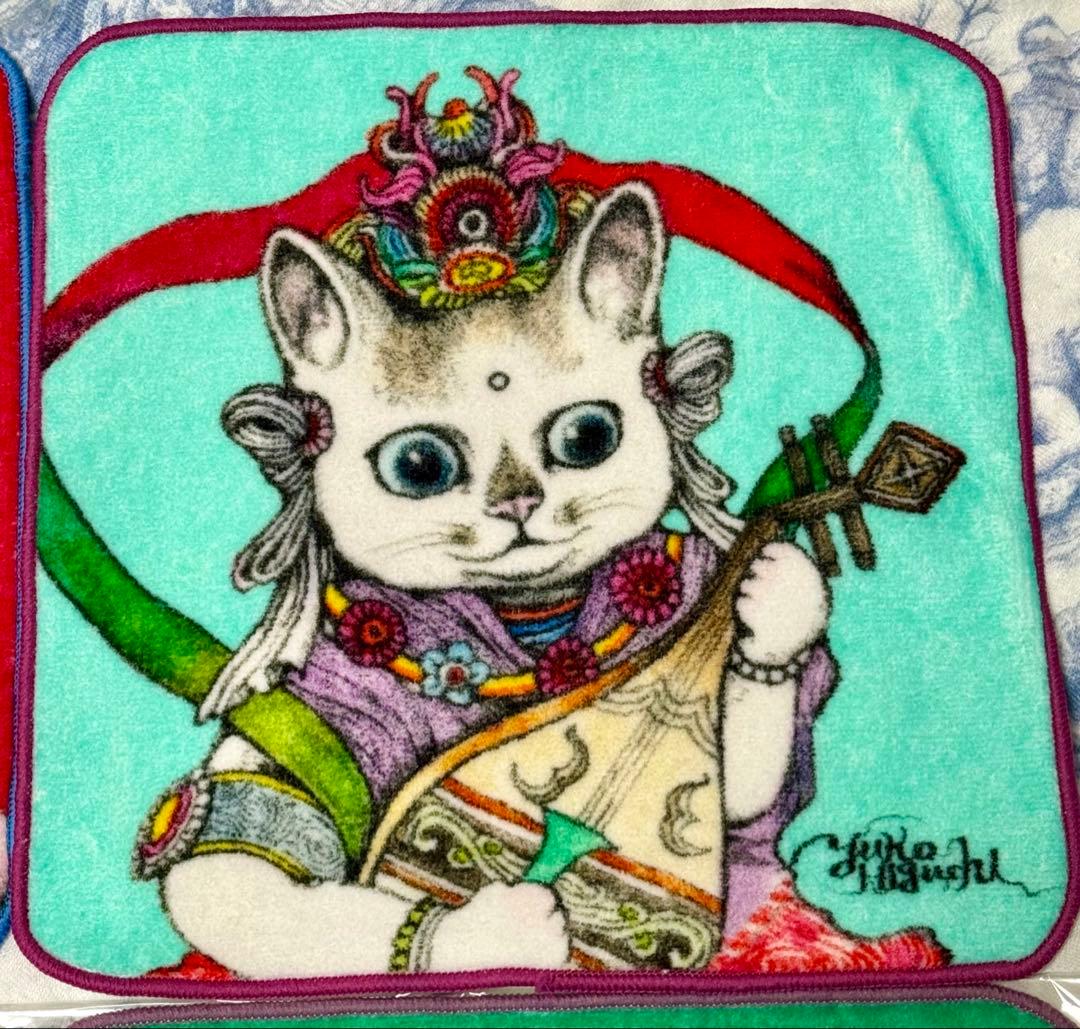 ヒグチユウコ　非売品　七福神タオル　コンプリートセット