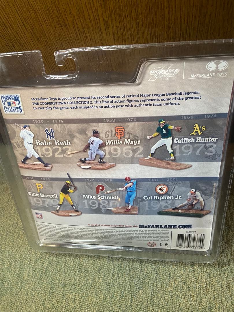 マクファーレン MLB ベーブ・ルース セピア/バリアント/ヤンキース