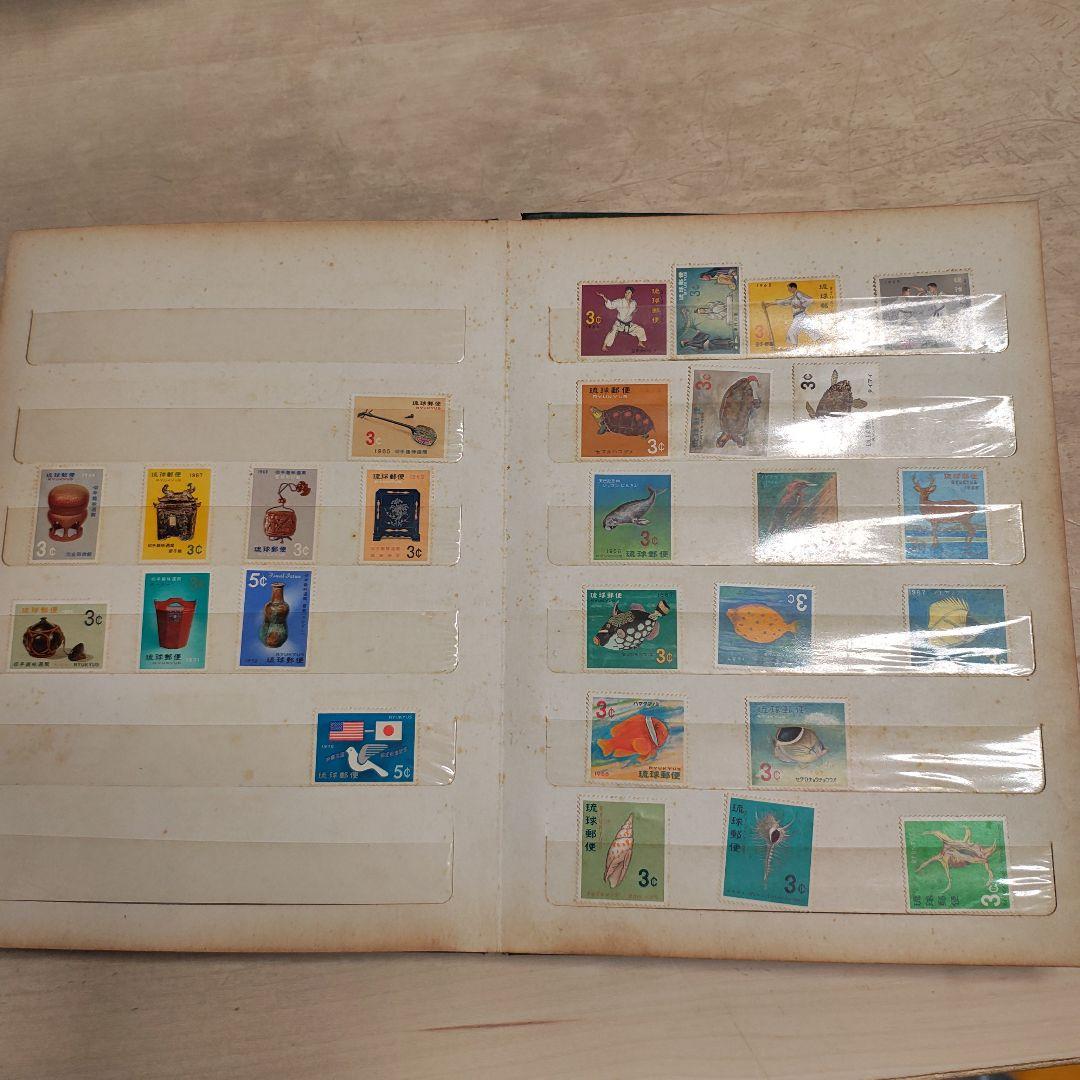 昭和切手コレクション琉球切手Monaco切手など 琉球切手いろいろおまとめ