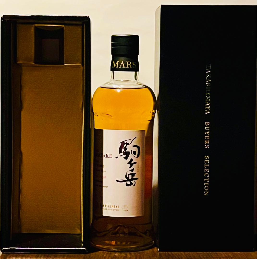 シングルカスク カスクストレングス駒ヶ岳 バーボンバレル2015 高島屋