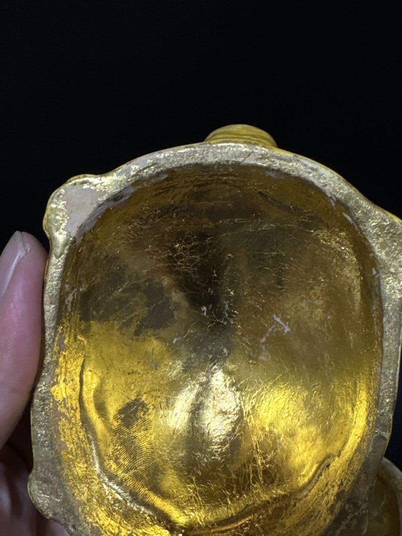 平安 真清水 蔵六 造 交跡 内金箔張 大亀 香合 桐共箱付 - メルカリ