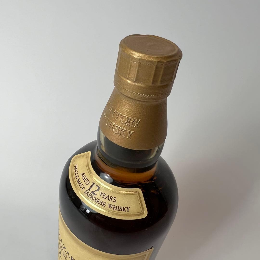 新品未開封 山崎12年 シングルモルトウイスキー 700ml 箱なし ホロ有